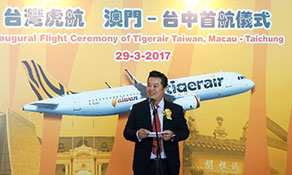 Tigerair Taiwan starts first route from Taichung