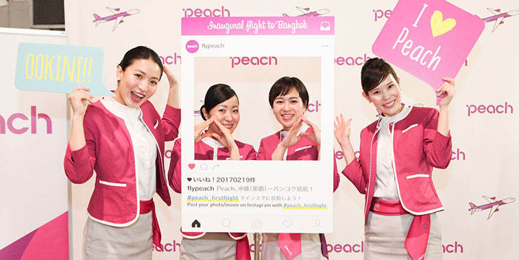 Peach Aviation launches Okinawa to Bangkok service