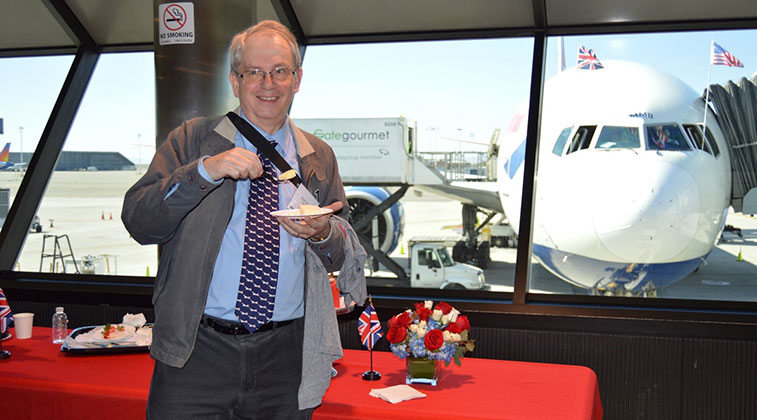anna.aero helps Oakland Airport celebrate arrival of British Airways