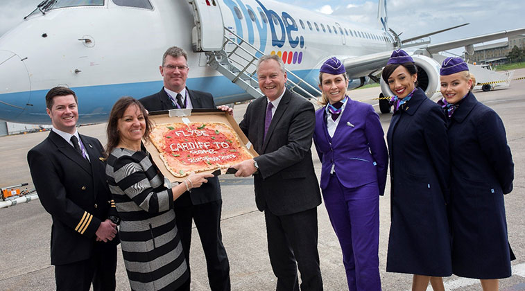 Flybe satisfies Cardiff’s hunger for Rome