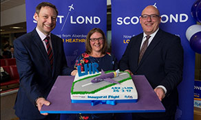 Flybe starts Scottish services into Heathrow