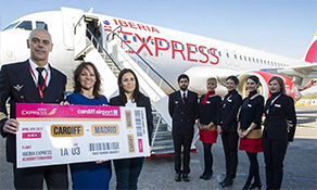 Iberia Express connects Spanish and Welsh capitals