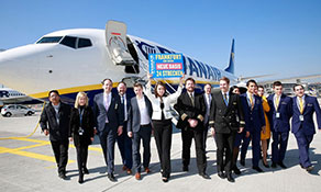 Ryanair begins its foray in Frankfurt among 37 new routes launched this week