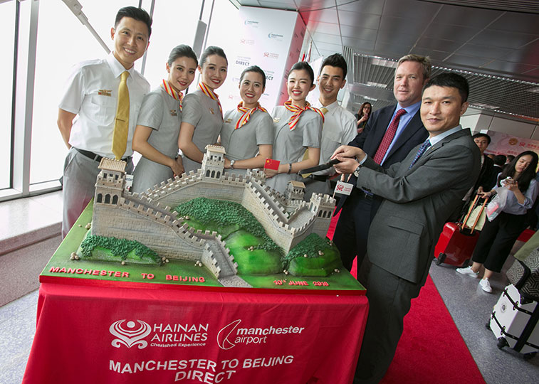 Hainan Airlines of China launches Manchester route