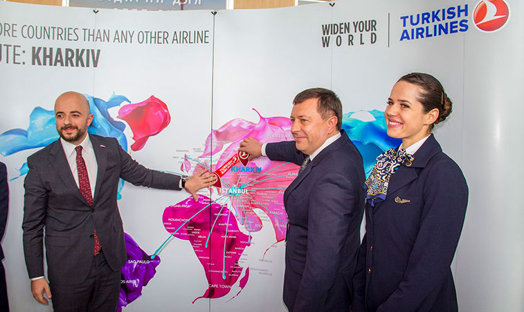 Turkish Airlines launches Istanbul to Kharkiv route