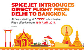 SpiceJet starts second route to Bangkok