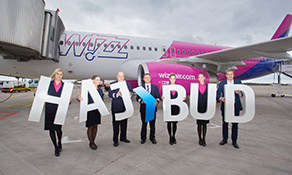 Wizz Air broadens Budapest network with five new routes