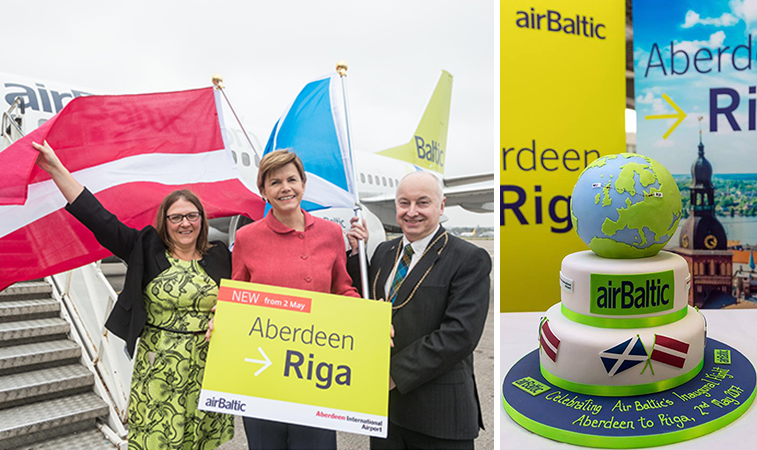 airBaltic Aberdeen Riga