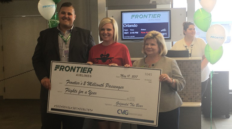 Frontier Airlines Cincinnati 