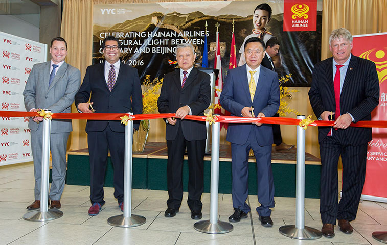 Hainan Airlines launches Beijing to Calgary route