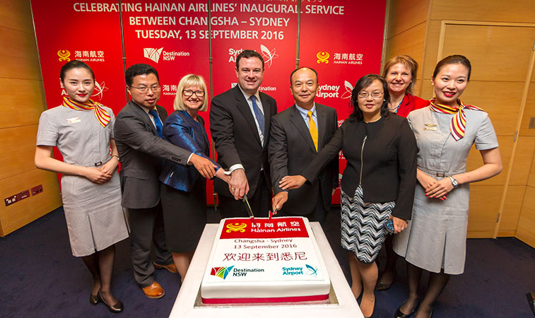 Hainan Airlines launches Changsha to Sydney route