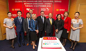 Changsha Airport breaks 20 million passenger milestone in 2016; Hainan Airlines starts non-stop services to Australia and Los Angeles