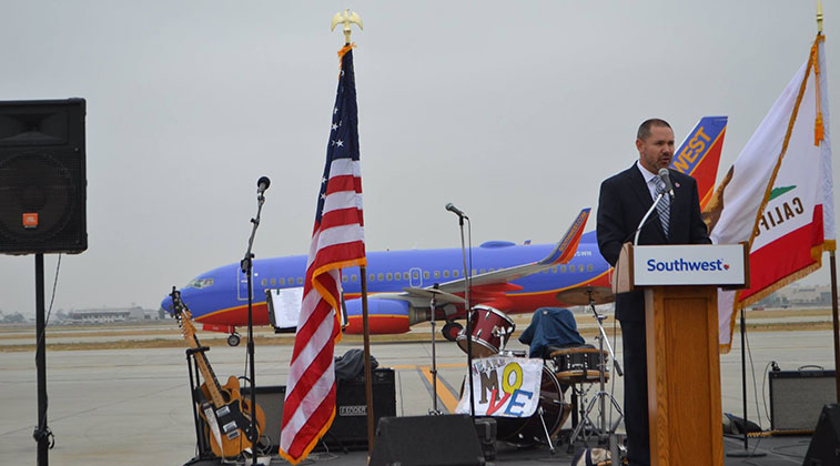 Southwest launches service at Long Beach in 2016