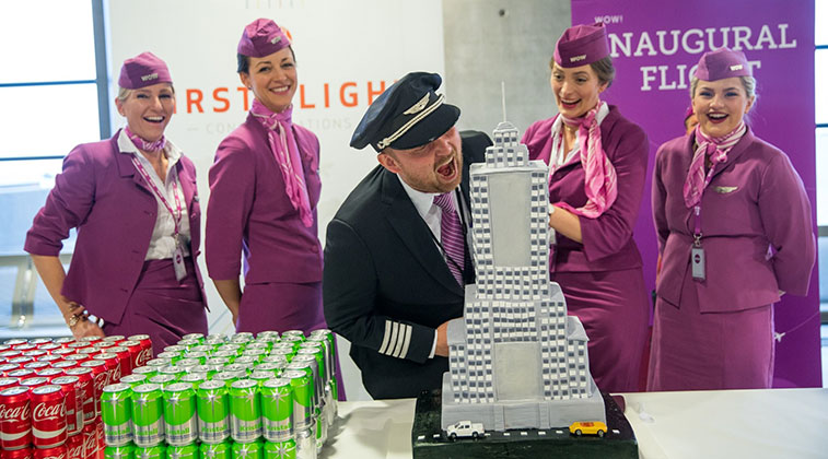 WOW air launches Iceland to Newark route