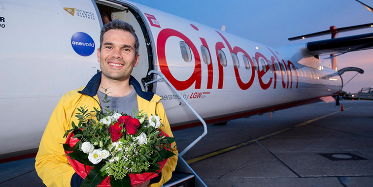 airberlin started Dusseldord to Bologna route in S16