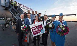 Eurowings whizzes into Weeze
