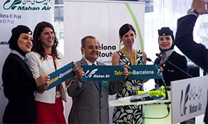Mahan Air boosts network with Barcelona sector