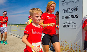 It’s a family affair: children’s race at Budapest Airport-anna.aero Runway Run 5.0