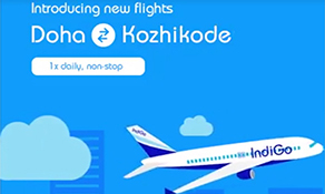IndiGo doubles its Doha route offering