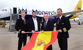 Monarch Airlines adds five new destinations for 2017; 13 new routes from five UK bases as Boeing 737 MAXs replace Airbus fleet by 2022