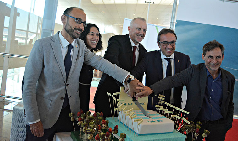 Cathay Pacific Airways begins Barcelona service
