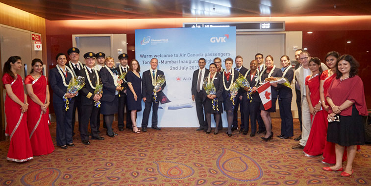 Air Canada launches Toronto to Mumbai route
