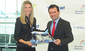 Interjet takes off for Toronto with new route pair