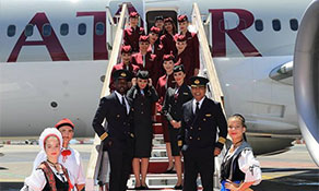 Qatar Airways resumes French connection