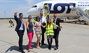 Budapest Airport celebrates historical milestone with US route announcement; LOT Polish Airlines to begin New York and Chicago