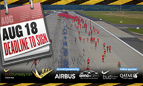 Final call to enter Budapest Airport-anna.aero Runway Run