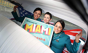 Aer Lingus gets a taste of the Magic City
