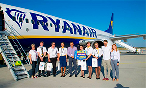 Ryanair links London Stansted to Oradea