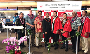 Japan Airlines resumes direct connection to Kona