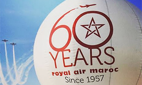 Royal Air Maroc turns 60 years old; latest reports suggest passenger traffic growth of 10% to 6.7 million; average load factor of 65%