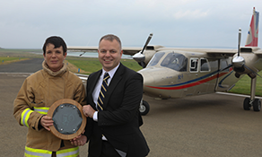 Loganair celebrates 50 years of Orkney service