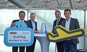 Cologne Bonn debuts its Dubai link with FTI/Condor