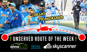 Delhi-Auckland is "Skyscanner Unserved Route of the Week" with 420,000 searches; Air India's next Southwest Pacific adventure??