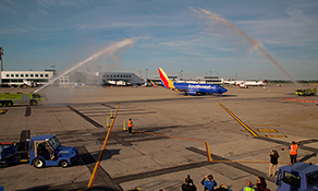 Southwest Airlines now handling over 17 million passengers from Baltimore/Washington; only 3.7% of traffic flies on non-US routes