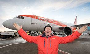 easyJet gets Eddie The Eagle to launch UK ski route