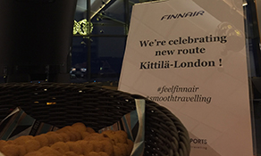 Finnair flaunts a quartet of routes from Lapland
