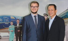 Vietnam Airlines mulling US flights for 2019; 10% growth expected for 2018; anna.aero travels to Hanoi to meet the airline's EVP Le Hong Ha