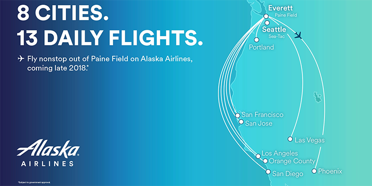 Alaska Airlines Paine Field 