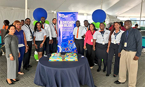 JetBlue Airways celebrates 10 years of service at St. Maarten