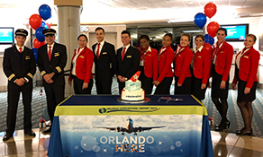 Edelweiss Air makes Orlando its fifth US service from Zurich