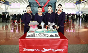Tianjin Airlines zooms from Zhengzhou to Sydney