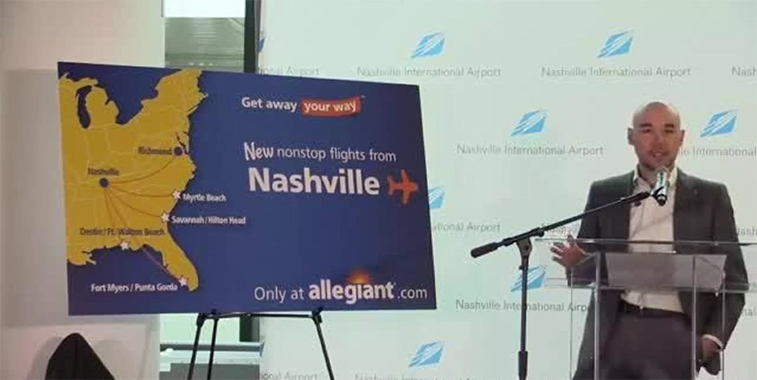 Allegiant Air Nashville 