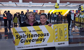 Spirit Airlines adds Richmond to its route map