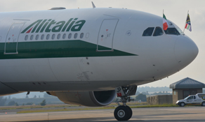 Alitalia sets off for South Africa once again