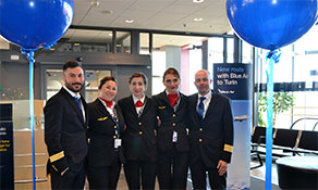 Blue Air sweeps into Stockholm Arlanda from Turin
