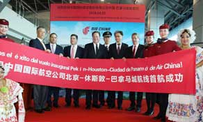 Air China adds Panama City service via Houston